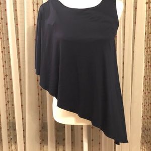 NWT White house black market navy cap sleeve